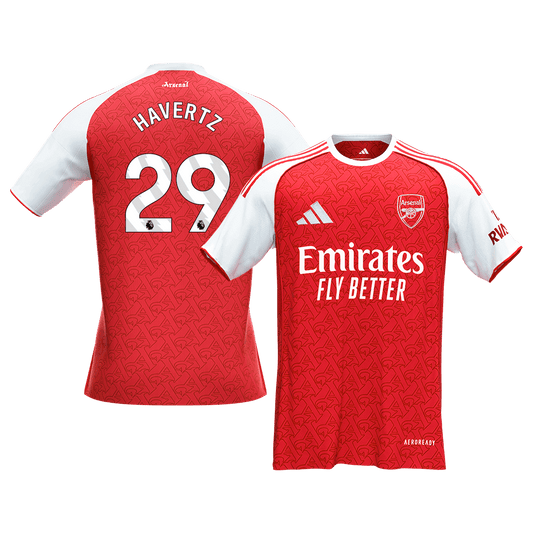 HAVERTZ #29 Arsenal
 Otthon Futball Mez 2025/26 Piros