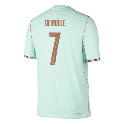DEMBELE #7 Franciaország Játékos Verzió Idegenbeli Mez Világbajnoki 2026 Zöld