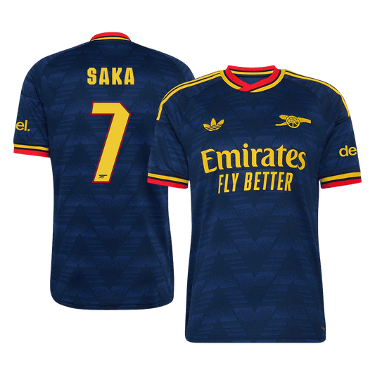 SAKA #7 Arsenal Idegenbeli Mez 2026/27 Kék
