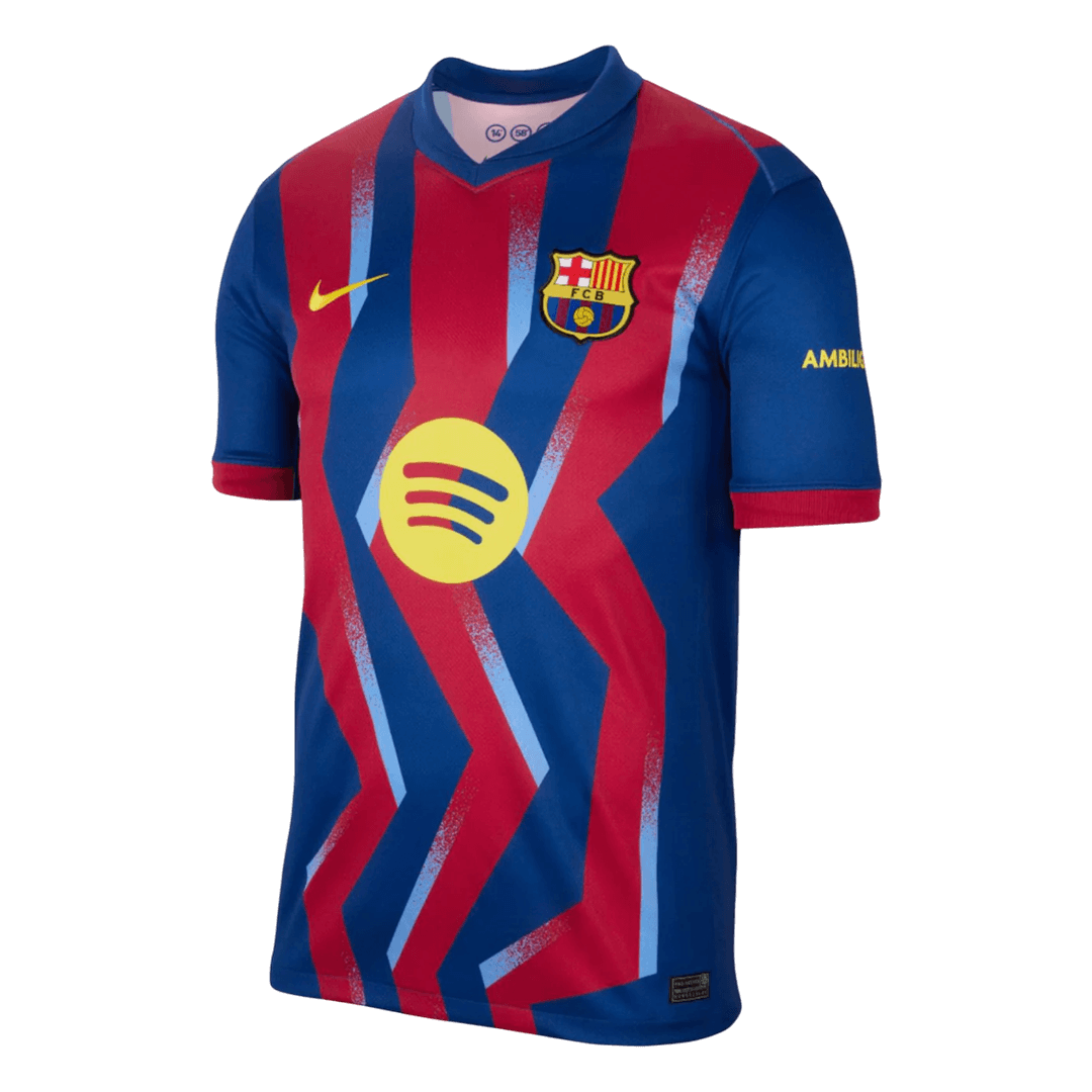 Barcelona Negyedik Mez 2025/26 Piros&Kék