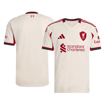 Liverpool Idegenbeli 2025/26 Fehér