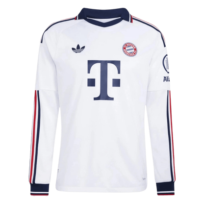 Bayern Munich Idegenbeli Hosszú Ujjú Mez 2026/27 Fehér