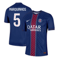 MARQUINHOS #5 Játékos PSG Otthon Soccer Mez 2025/26 Haditengerészet