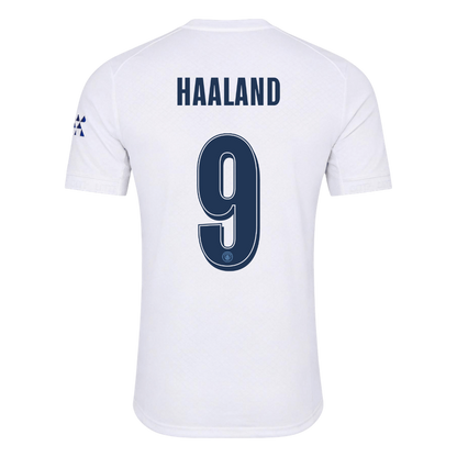 HAALAND #9 Manchester City Játékos Verzió Harmadik Mez 2026/27 Fehér - UCL