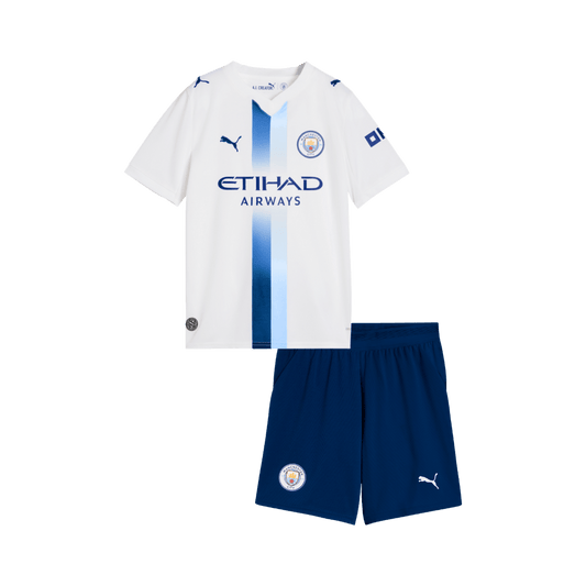 Manchester City Gyerek Harmadik Mez 2026/27 Fehér