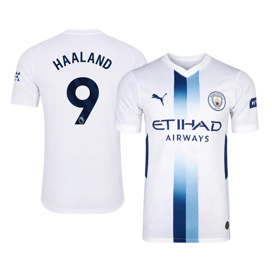 HAALAND #9 Manchester City Harmadik Mez 2026/27 Fehér