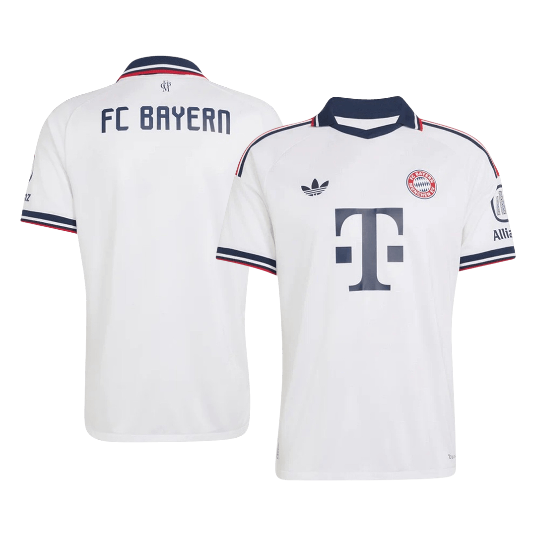 Bayern Munich Játékos Verzió Idegenbeli Mez 2026/27 Fehér