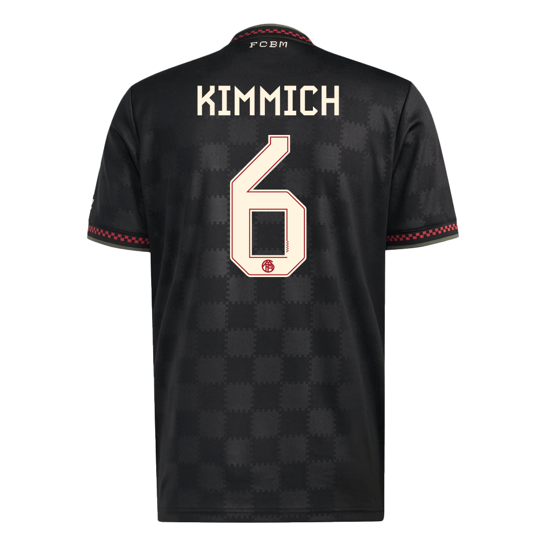 KIMMICH #6 Bayern Munich Idegenbeli Harmadik Mez 2025/26 Fekete