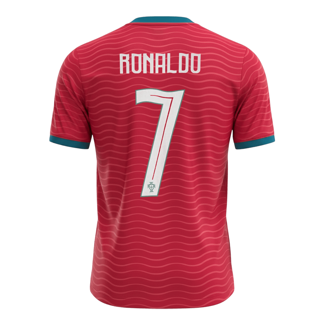 RONALDO #7 Portugália Hazai Világbajnoki Mez 2026 Piros