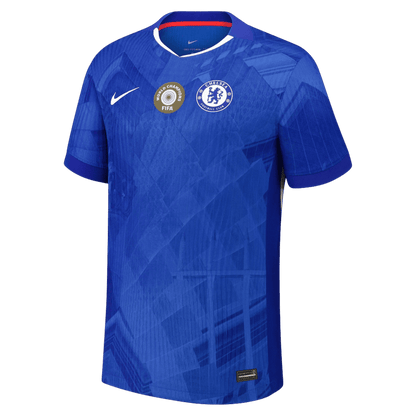 WORLD CHAMPIONS #25 Játékos Chelsea Otthon Soccer Mez 2025/26 Kék - with chest badge