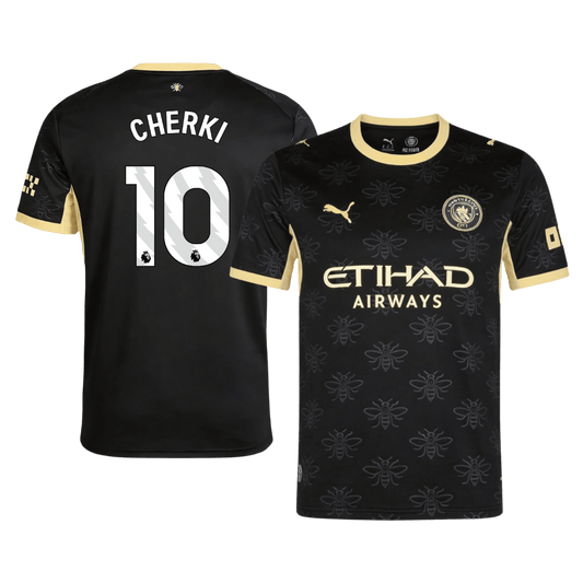 CHERKI #10 Manchester City Idegenbeli Mez 2026/27 Fekete