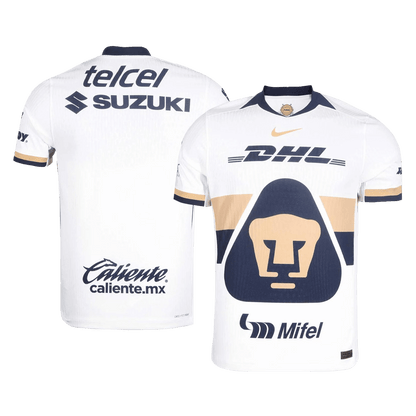 Pumas UNAM Játékos Otthon Mez 2025/26 Fehér