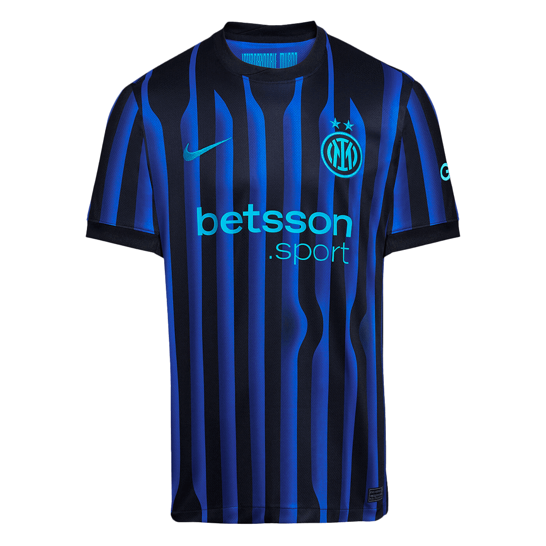 Inter Milan Otthon Soccer Mez 2025/26 Kék&Fekete