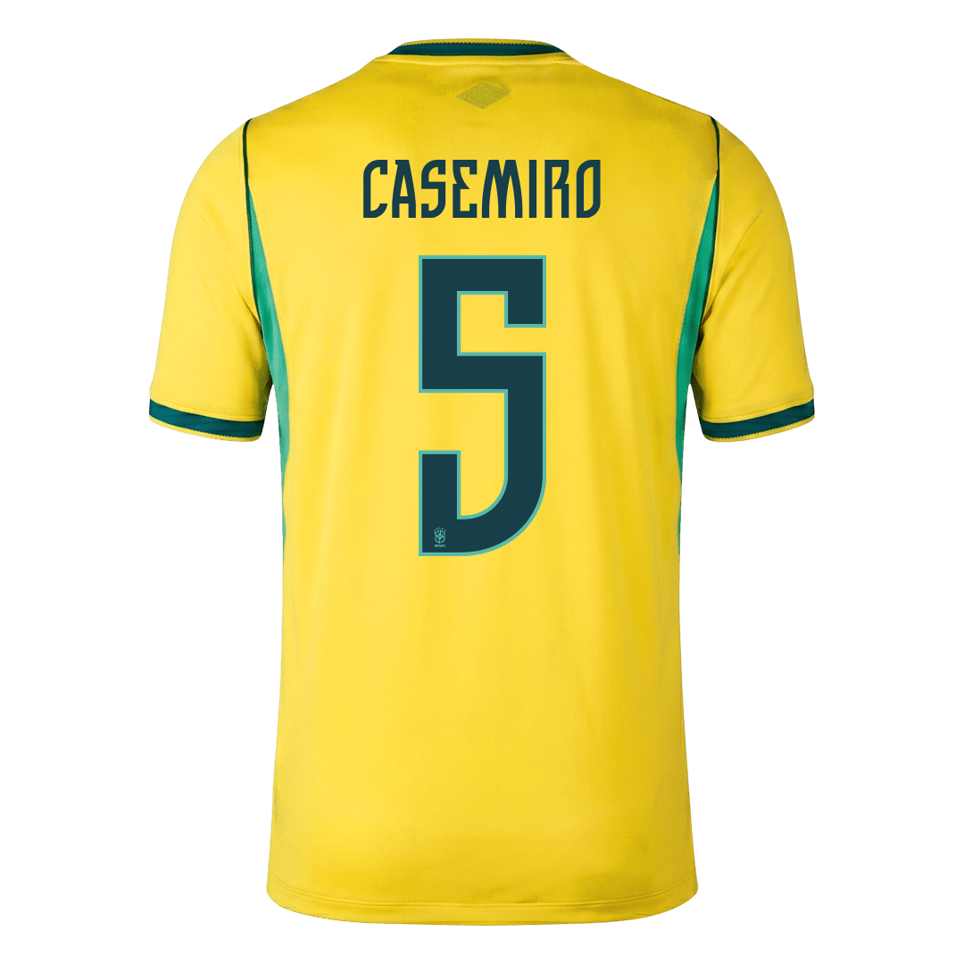 CASEMIRO #5 Brazília Hazai Mez 2026 Sárga