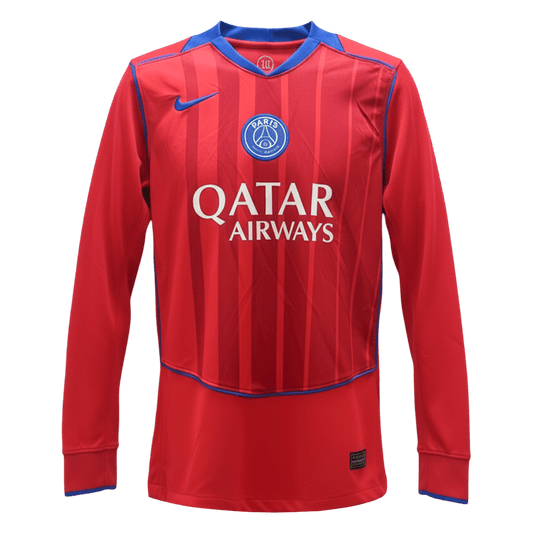 PSG Harmadik Hosszú Ujjú Mez 2025/26 Piros