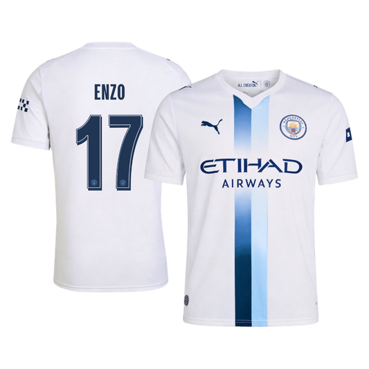 ENZO #17 Manchester City Harmadik Mez 2026/27 Fehér