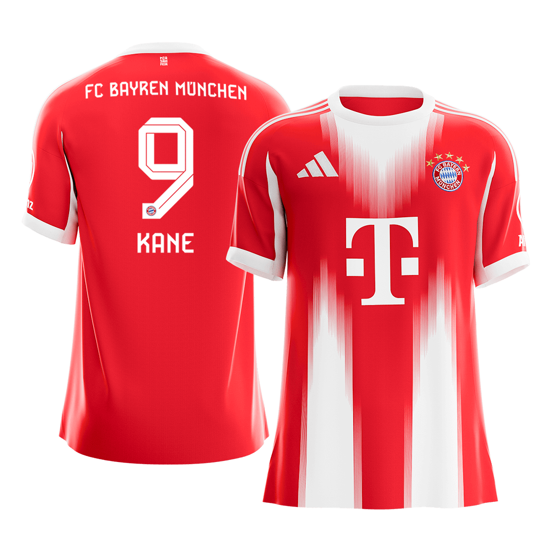 KANE #9 Bayern Munich Hazai World Cup Futball Mez 2025/26 Piros