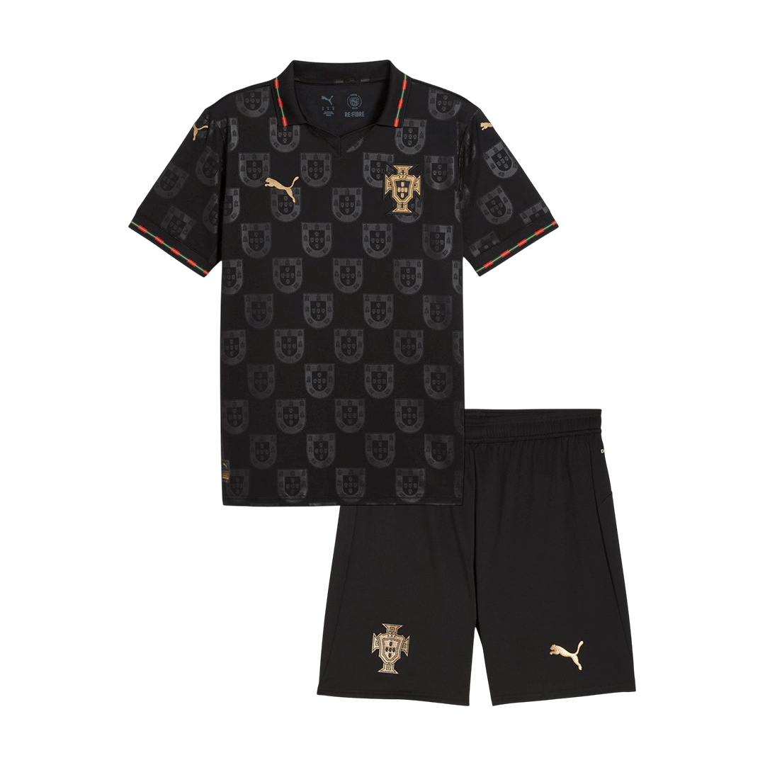 Portugal Mez Szett (Mez+Nadrág) 2026 Fekete
