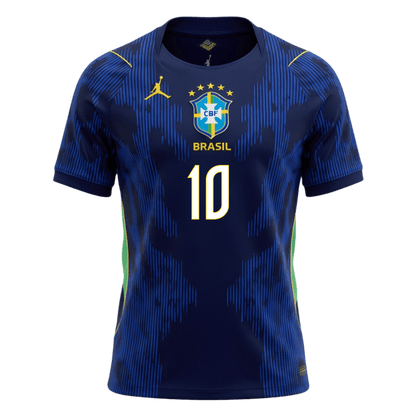 NEYMAR JR. #10 Brazília Idegenbeli Mez 2026 Sötétkék