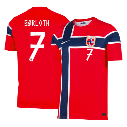 SØRLOTH #7 Norvégia Hazai Világbajnoki Mez 2026