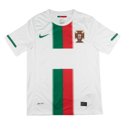 Portugal Idegenbeli Retro Futball Mez 2010 Fehér 2025/26