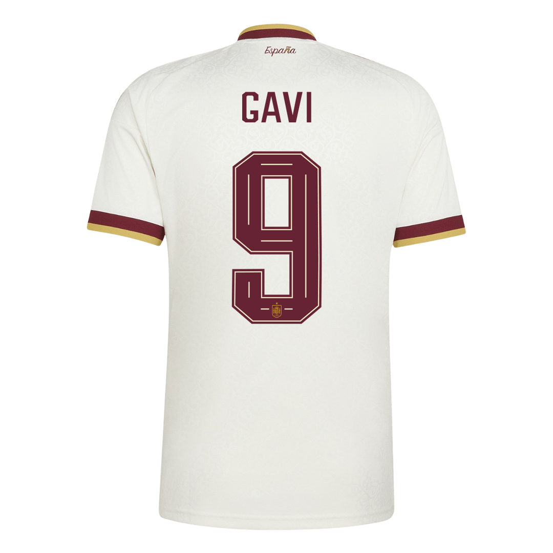 GAVI #9 Spanyolország Idegenbeli Mez 2026 Fehér