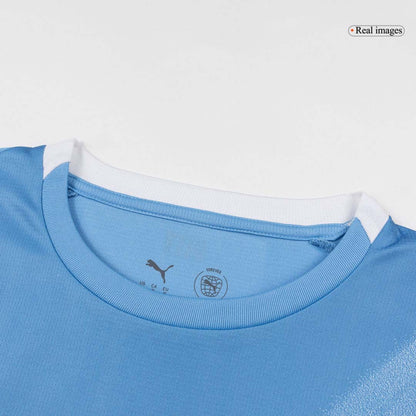 RODRIGO #16 Manchester City Otthoni Futball Mez 2025/26 Kék