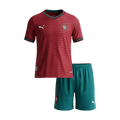 Portugália Gyerek Hazai Világbajnoki Mez Készlet(Mez+Nadrág) 2026 Piros