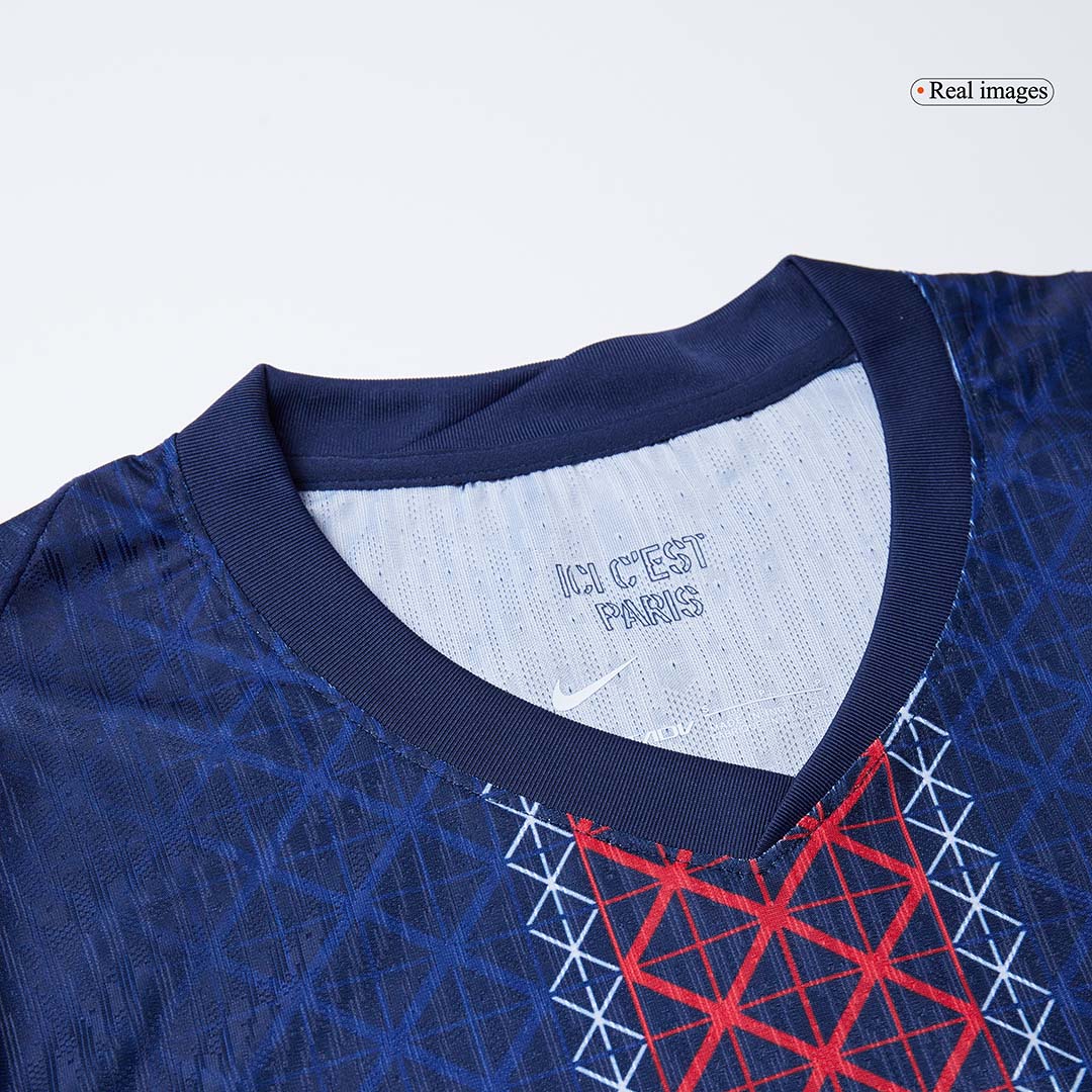 Játékos PSG Otthon Soccer Mez 2025/26 Haditengerészet - Club World Cup