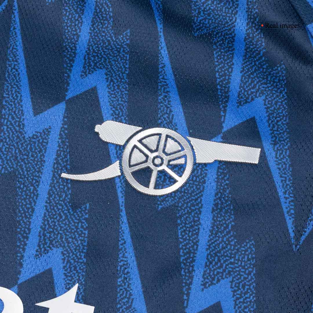 ØDEGAARD #8 Arsenal Játékos Idegenbeli Mez 2025/26 Kék