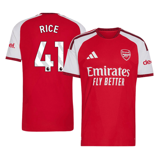 RICE #41 Arsenal Játékos Verzió Hazai Mez 2026/27 Piros