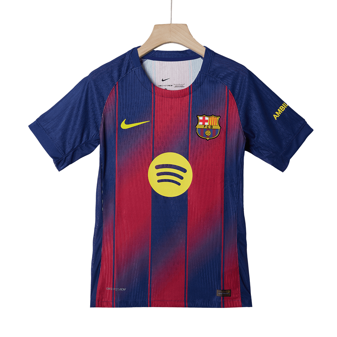CUBARSÍ #2 Játékos Barcelona Otthon Soccer Mez 2025/26 Piros&Kék - UCL
