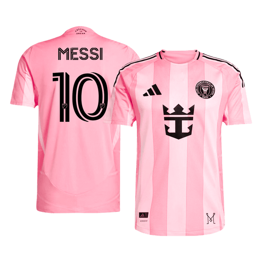 MESSI #10 Játékos Inter Miami CF Otthoni Soccer Mez 2025 Rózsaszín