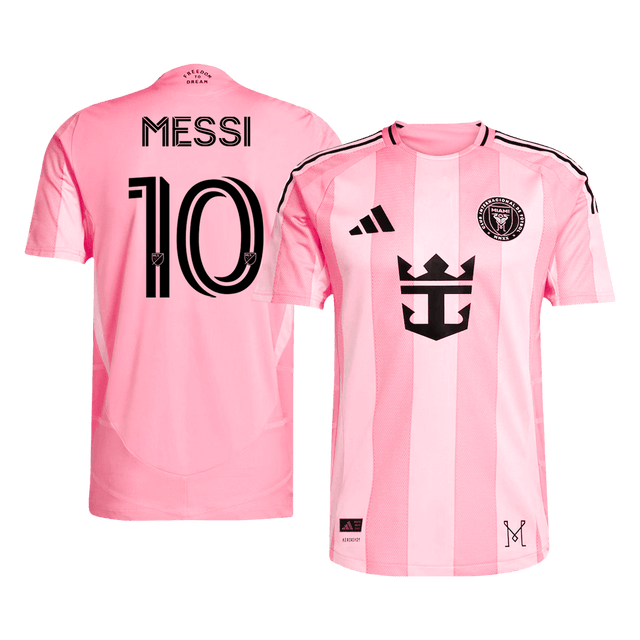 MESSI #10 Játékos Inter Miami CF Otthoni Soccer Mez 2025 Rózsaszín