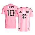 MESSI #10 Játékos Inter Miami CF Otthoni Soccer Mez 2025 Rózsaszín
