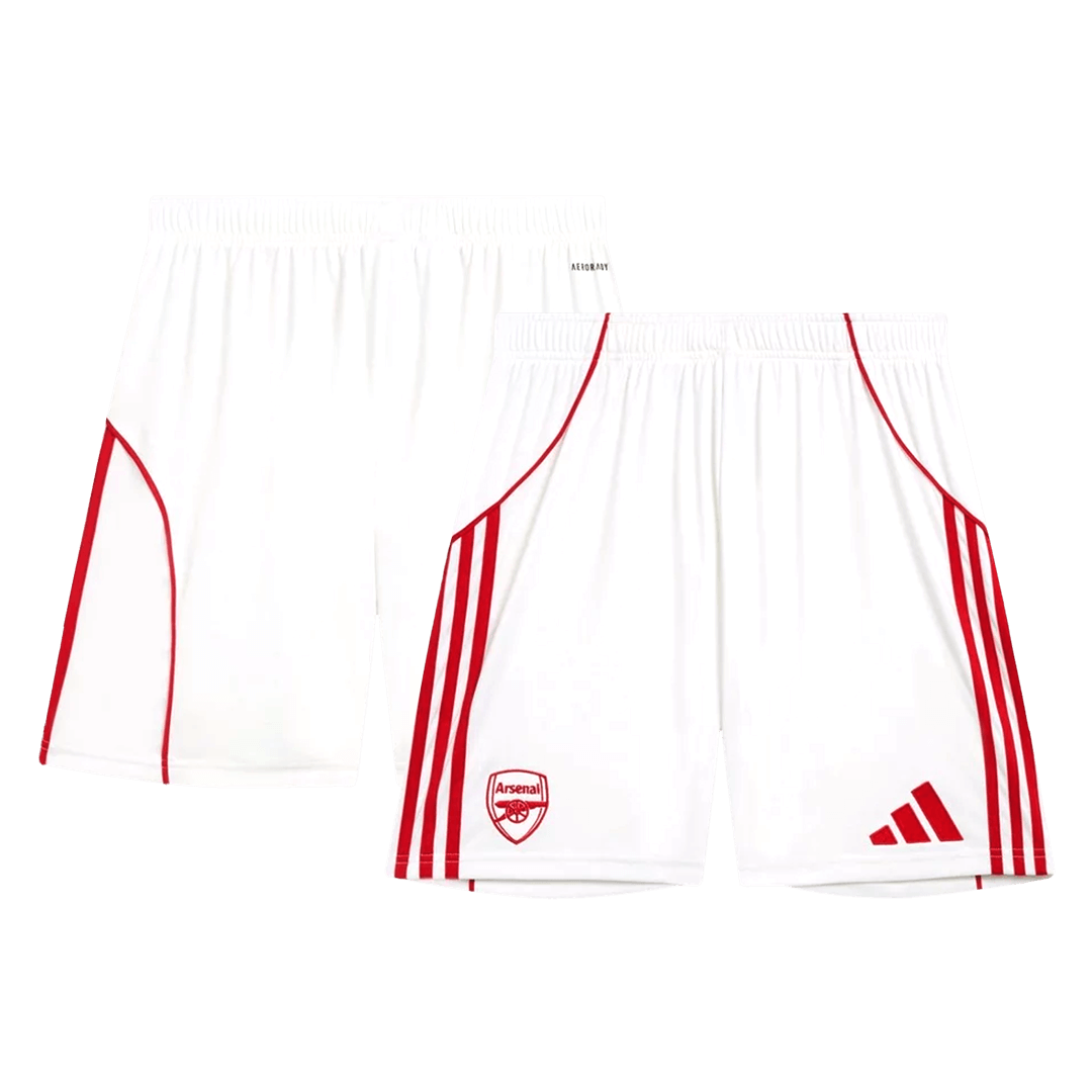 Arsenal Otthon Mez Szett (Mez + Nadrág) 2025/26-Piros