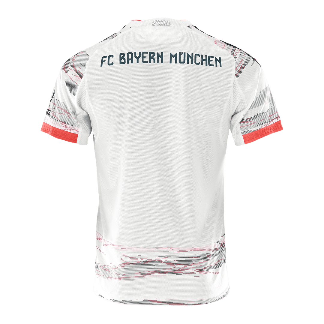 Játékos Bayern Munich Idegenbeli Soccer Mez 2025/26 Fehér