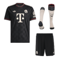 Bayern Munich Idegenbeli Harmadik Mez Szett (Mez+Nadrág+Zokni) 2025/26 Fekete
