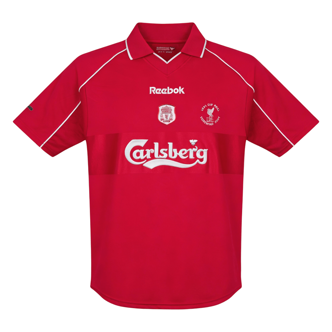Liverpool Hazai Retro Futball Mez 2000/01 Piros 2025/26