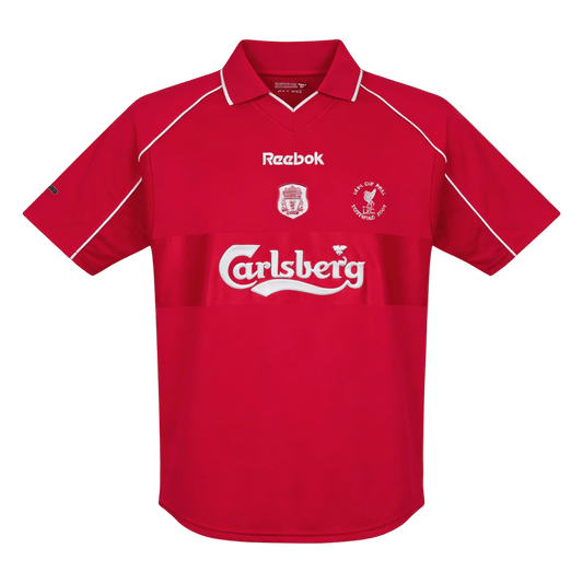 Liverpool Hazai Retro Futball Mez 2000/01 Piros 2025/26