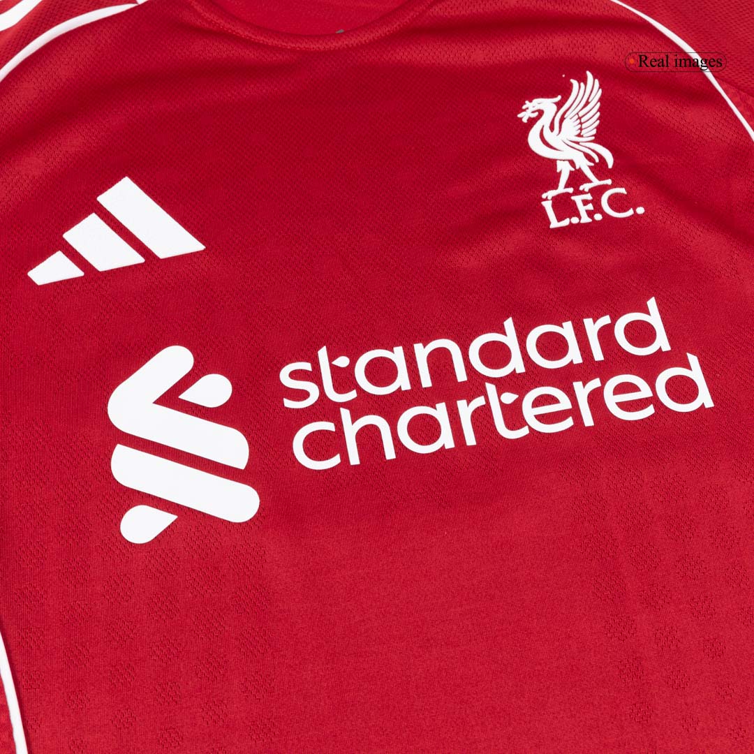 ISAK #9 Liverpool Játékos Hazai Mez 2025/26 Piros