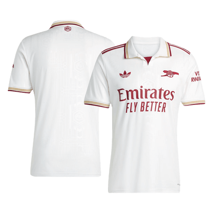 Arsenal Harmadik Mez Szett (Mez+Nadrág) 2025/26 Fehér