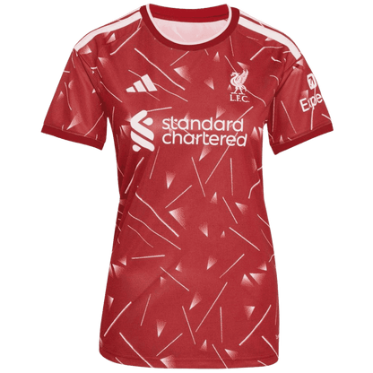 Női Liverpool Hazai Futball Mez 2026/27 Piros
