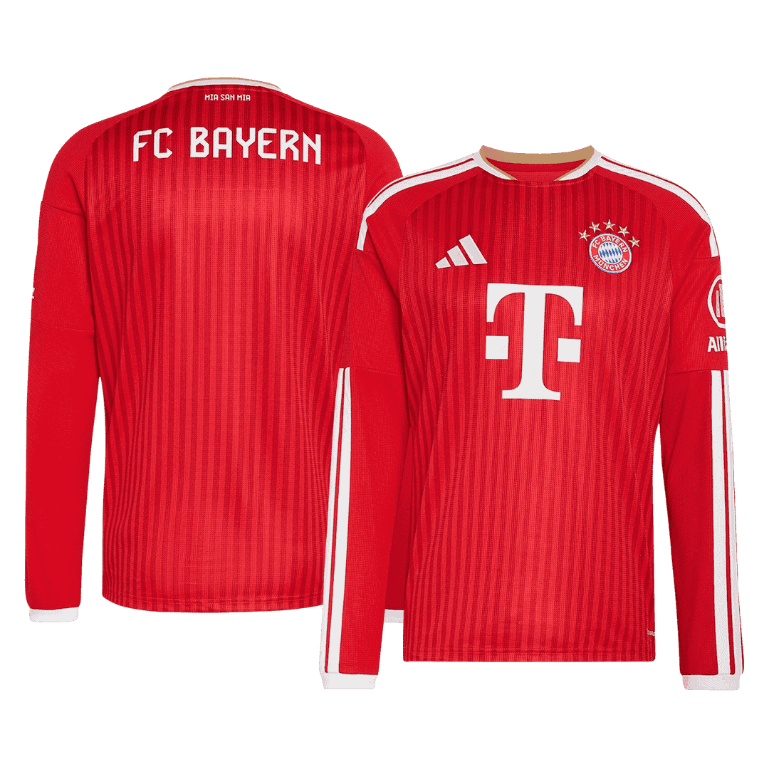 Bayern Munich Hazai Hosszú Ujjú Mez 2026/27 Piros