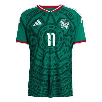 S.GIMENEZ #11 Mexikó Játékos Verzió Hazai Világbajnoki Mez 2026 Zöld