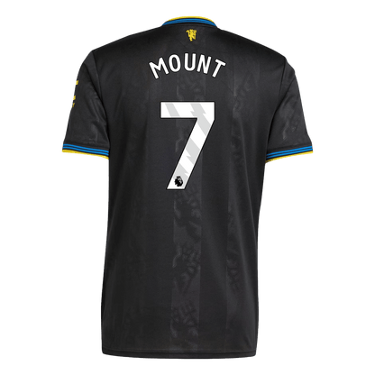MOUNT #7 Manchester United Idegenbeli Harmadik Mez 2025/26 Fekete