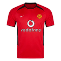 Manchester United Hazai Retro Futball Mez 2002/04 Piros