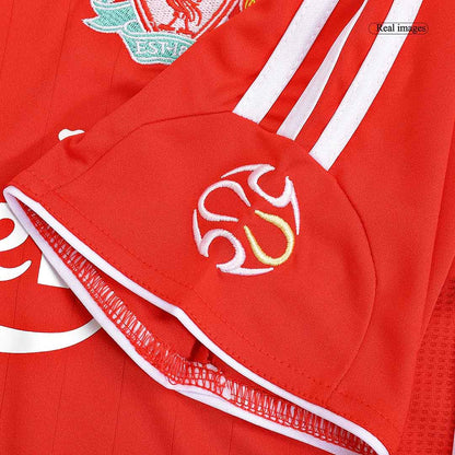 Liverpool Otthon Retro Futball Mez 2006/07 Piros
