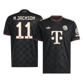 N.JACKSON #11 Bayern Munich Idegenbeli Harmadik Mez 2025/26 Fekete