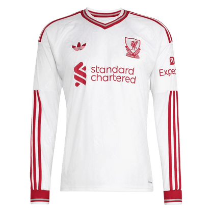 Liverpool Idegenbeli Hosszú Ujjú Mez 2026/27 Fehér